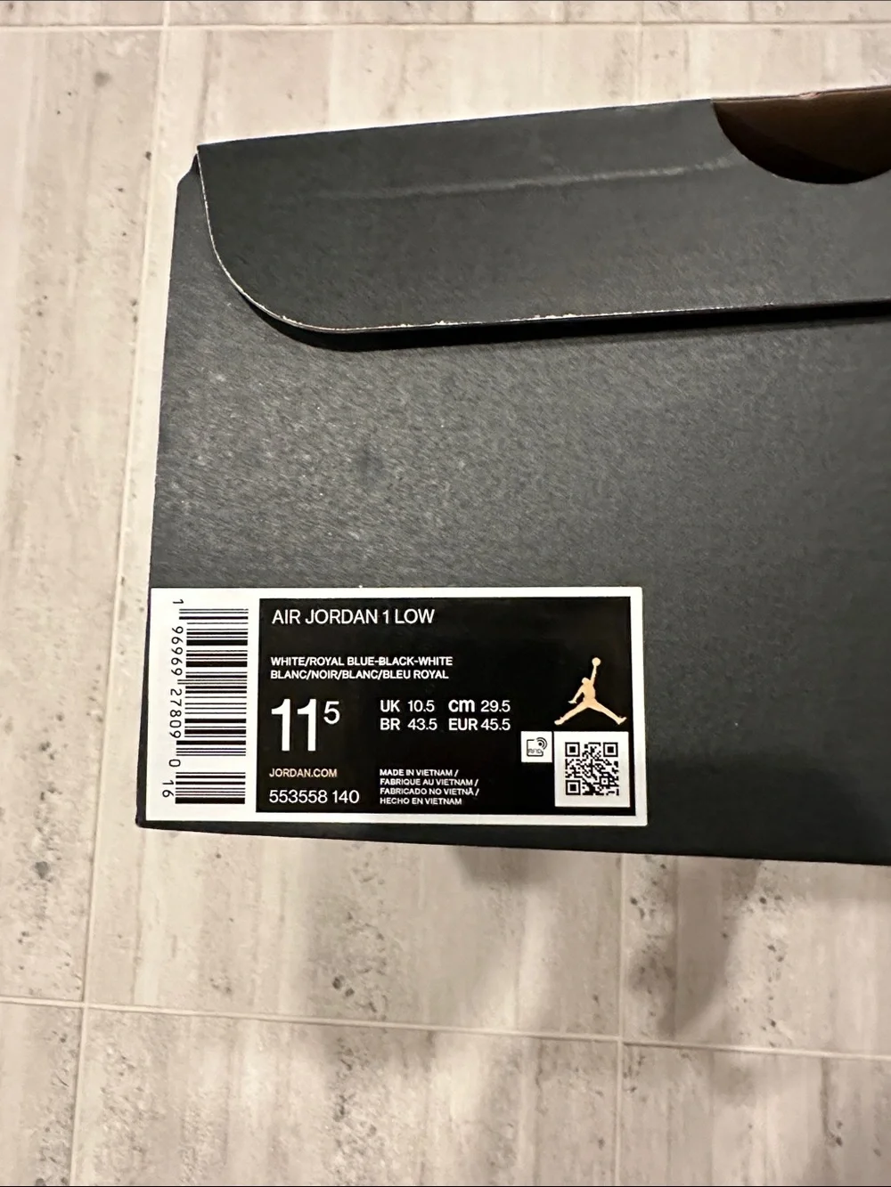 Jordan 1 Royal Men’s Low Top Sneakers